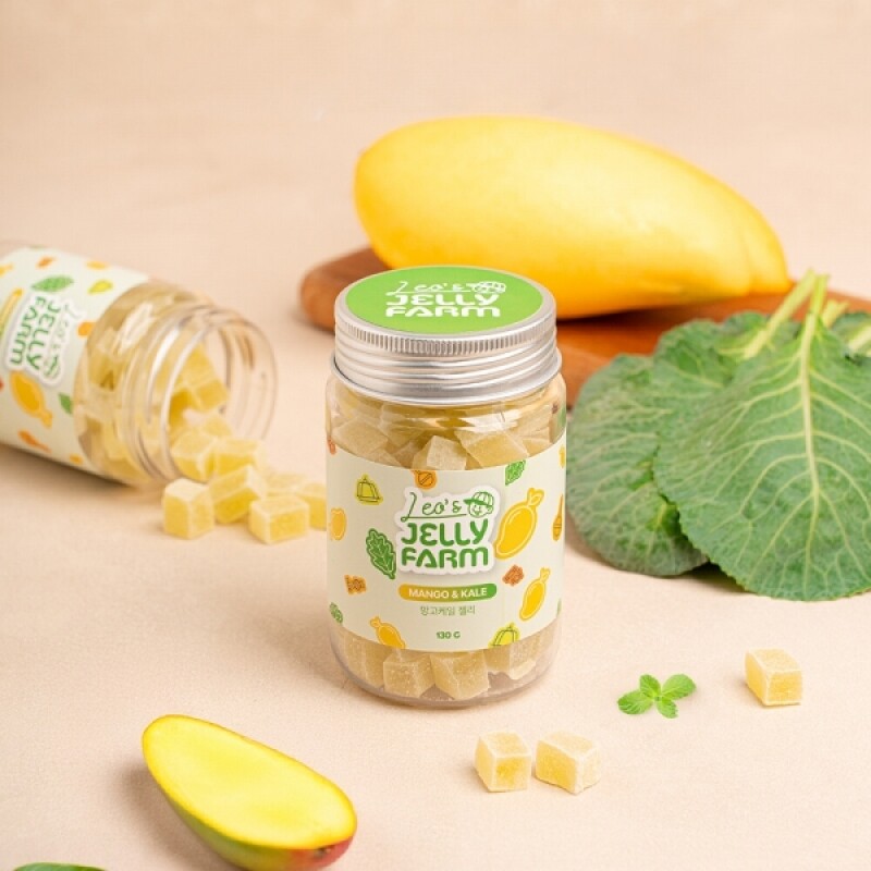 국내산 과채즙이 그대로 젤리에 쏙,인공색소 No, 자연숙성건조, 화학방부제 No 국내산 과채 착즙액 23.7%